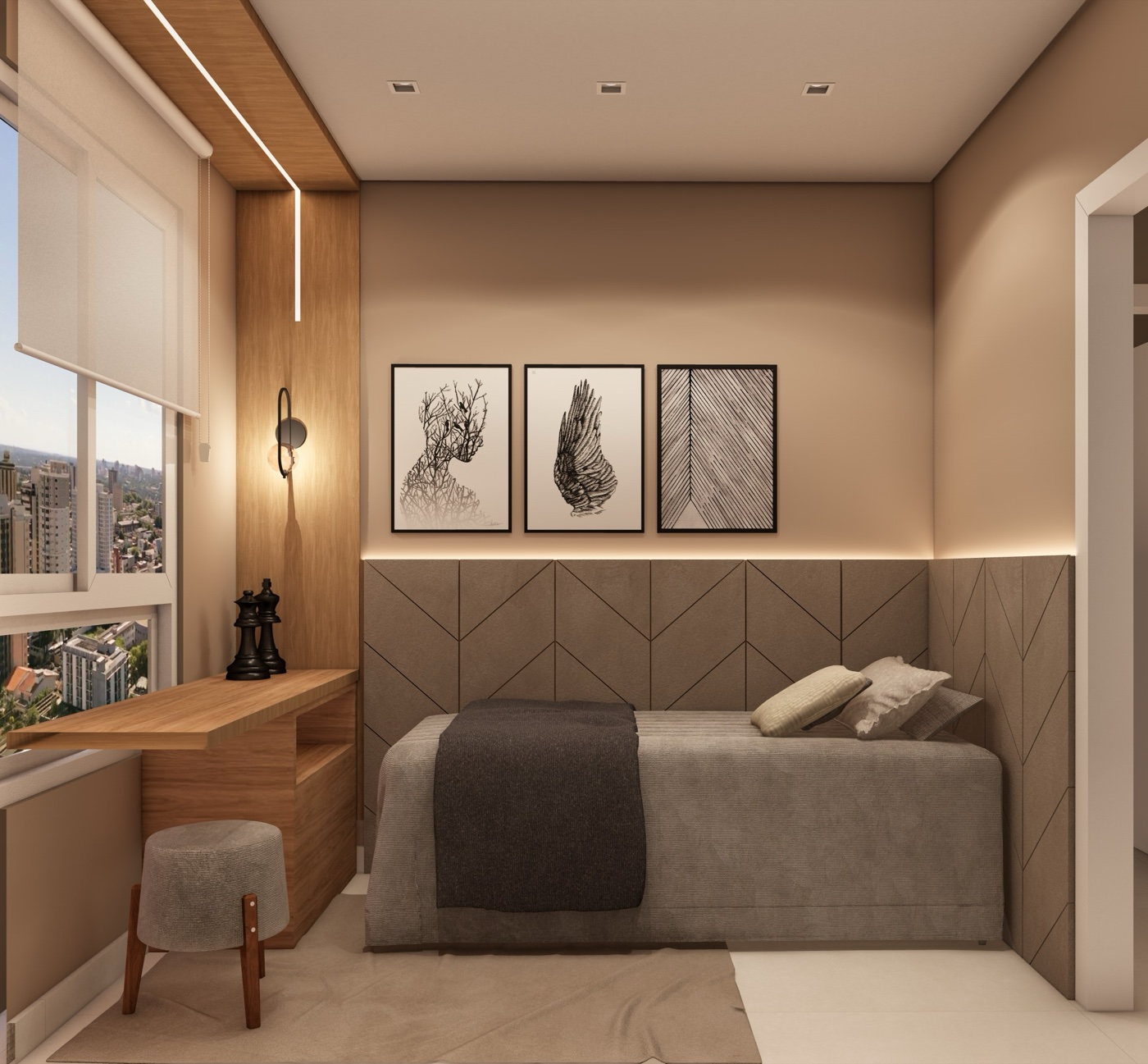 Apartamento final 03,interior decorado