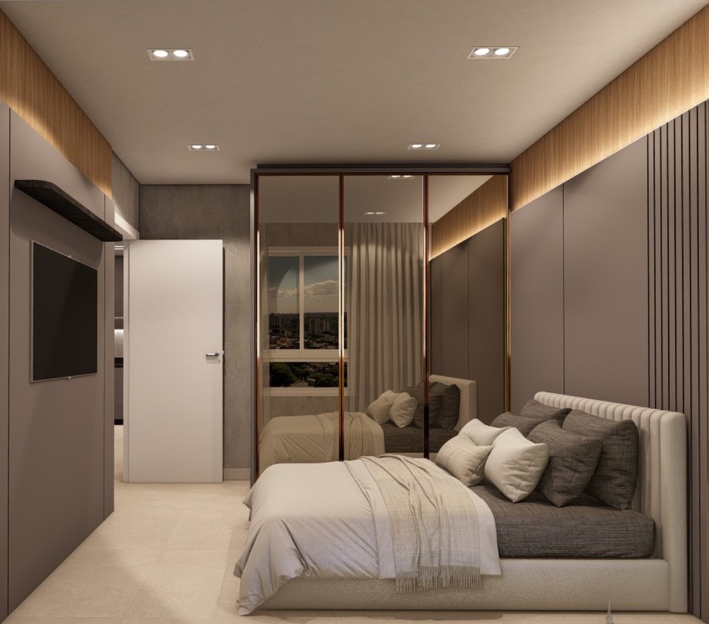 Apartamento final 05 e 06,interior decorado