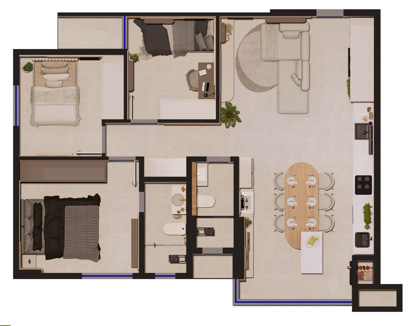 Planta técnica 01 e 02