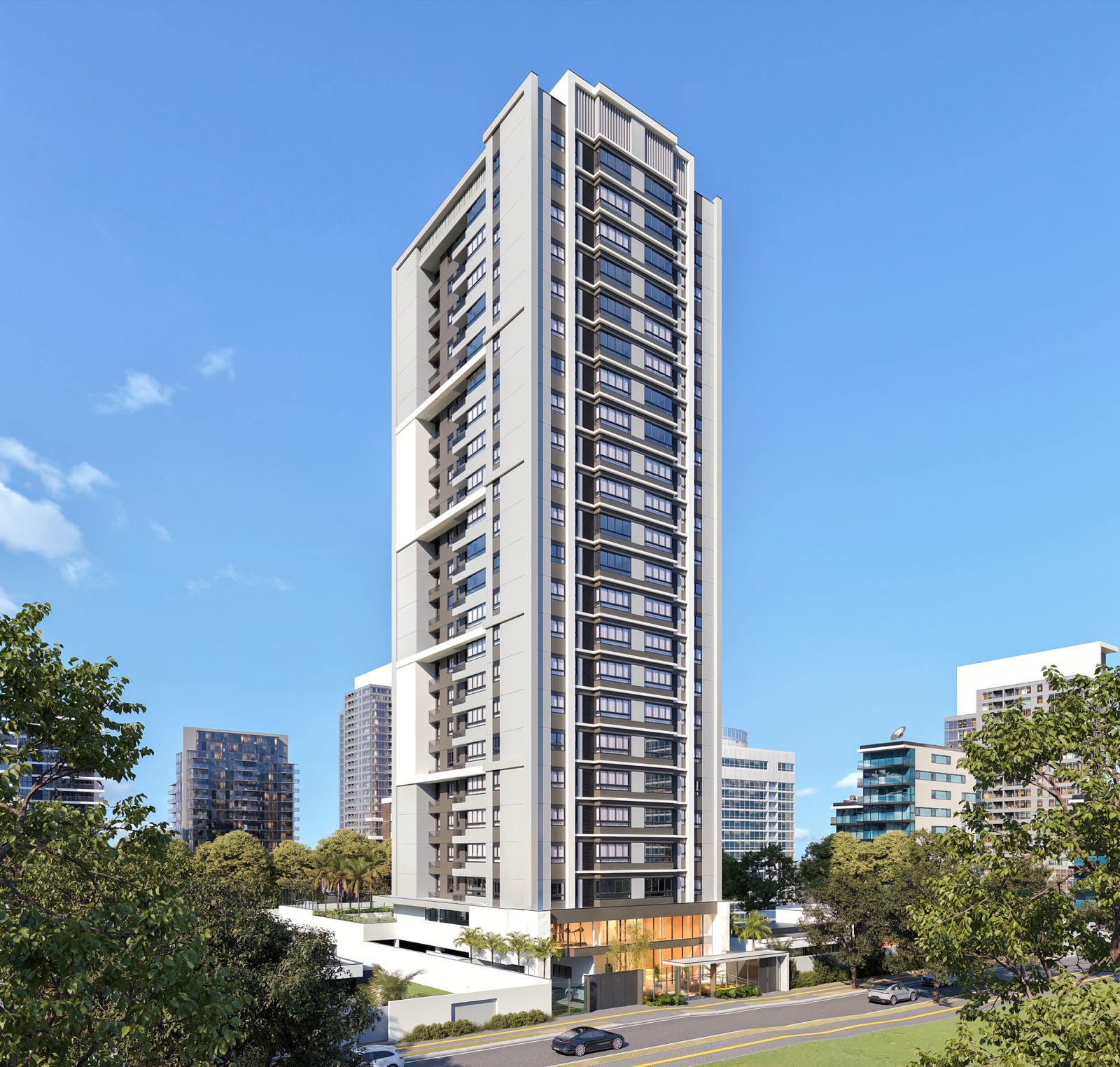 Fachada Aurum Residence