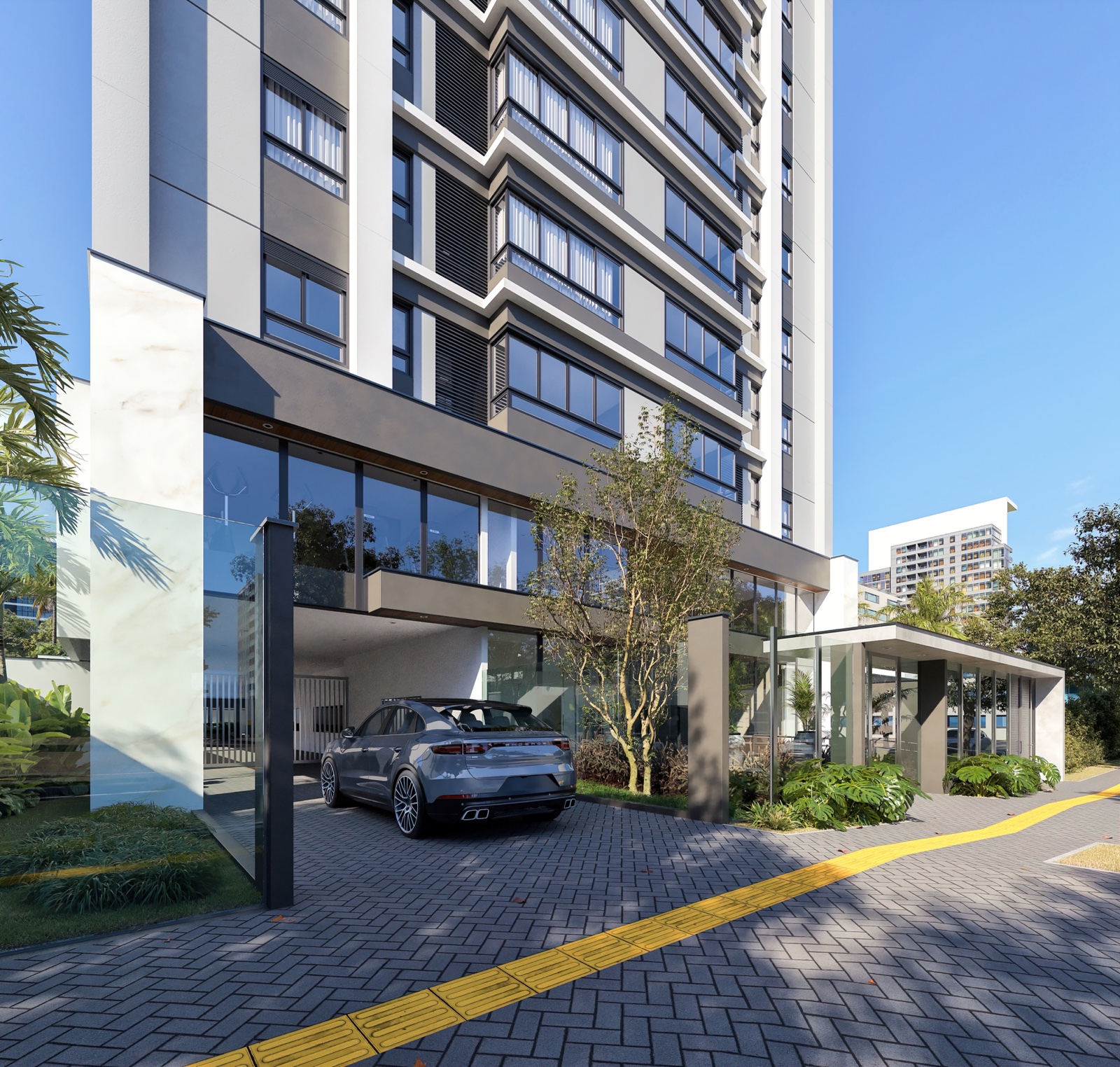 Aurum Residence,vista do conjunto