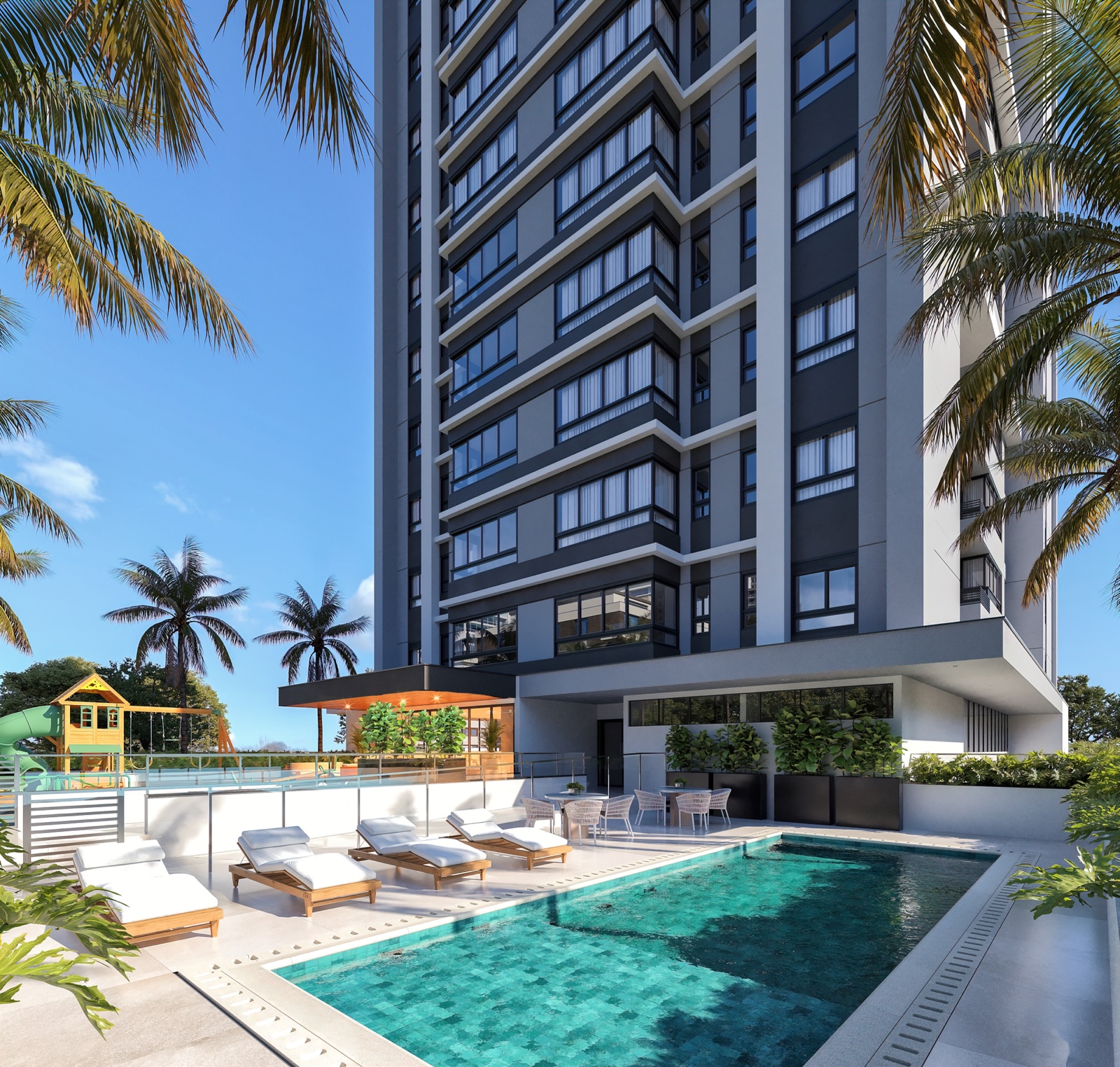 Aurum Residence,detalhes arquitetônicos